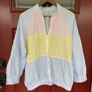 Vintage 70s Saybury Colorblock Jacket